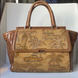 Brahmin Tan Copa Cabana Bag
